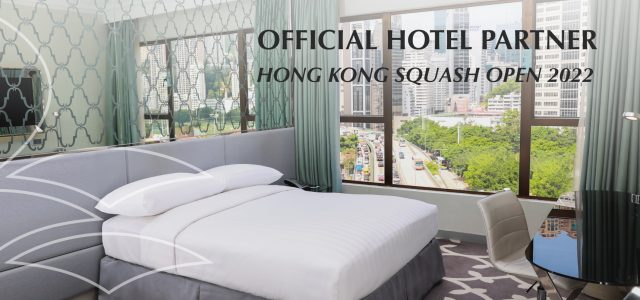 Dorsett Wanchai Proud to be Appointed “the Official Hotel Partner” of the Long-awaited Hong Kong Squash Open 2022