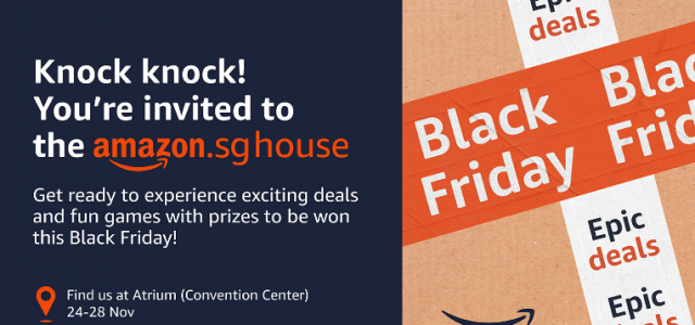 Amazon Singapore to kick off the holiday season with thousands of deals and first-ever Amazon.sg House event during Black Friday