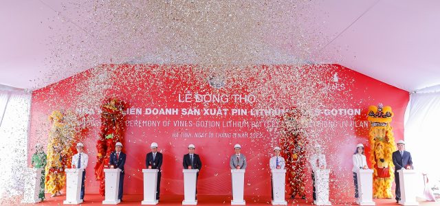 VinES and Gotion High-Tech break ground  at a 5GWh/year LFP battery factory