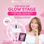Step into the Glow Stage with POND’S’ new campaign on Shopee and stand a chance to win a limited edition NFT