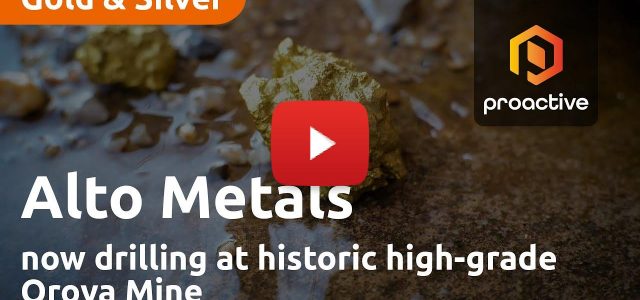 Alto Metals now drilling at historic high-grade Oroya Mine