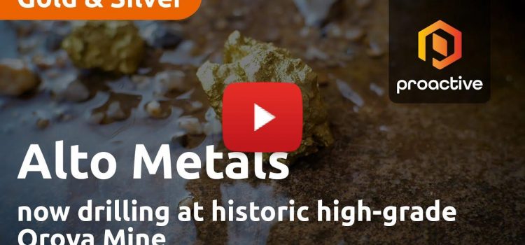 Alto Metals now drilling at historic high-grade Oroya Mine