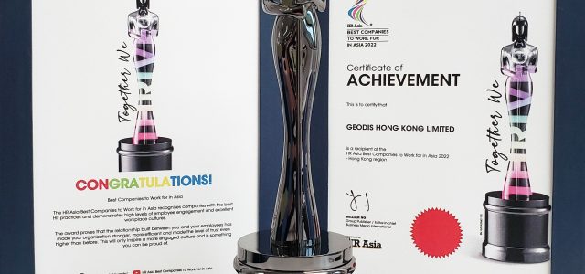 GEODIS named one of the ‘Best Companies to Work for in Asia” based on concerted efforts to empower and engage employees