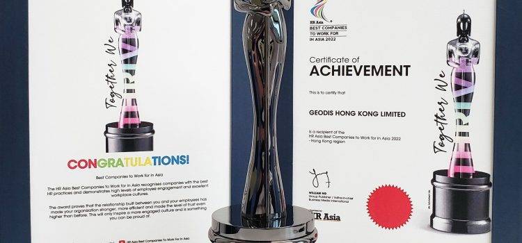 GEODIS named one of the ‘Best Companies to Work for in Asia” based on concerted efforts to empower and engage employees