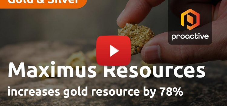 Maximus Resources increases gold resource by 78%