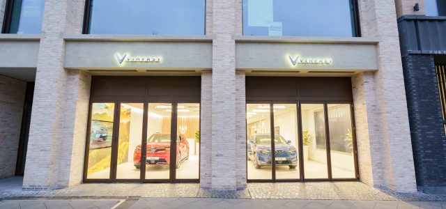 VinFast opens its first two stores in Cologne and Paris