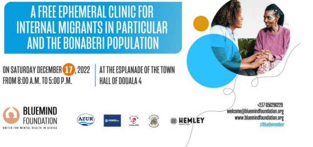 Bluemind Foundation organizes the first Edition of “Blue’december, ” A Day of Citizen action in favor of Migrants And Internally displaced Persons in Cameroon