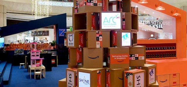 Amazon Singapore delivers smiles to children, ramping up support for the local community