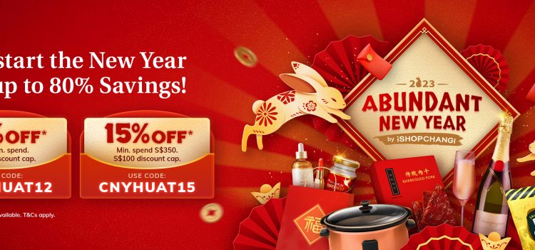 Jumpstart the New Year With Up to 80% in Savings on iShopChangi’s Deals!