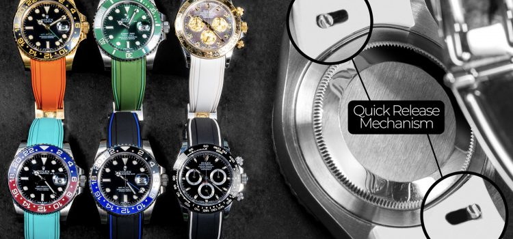 Solitaire Official Unveils Singapore’s First Of Its Kind Rubber Watch Straps For Rolex 40MM Sports Model