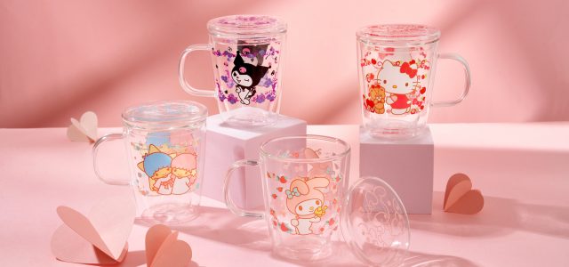 7-Eleven launches limited-edition collectible Sanrio characters “Love² Double Wall Glass Mugs”