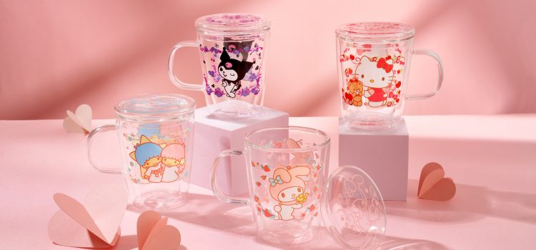 7-Eleven launches limited-edition collectible Sanrio characters “Love² Double Wall Glass Mugs”