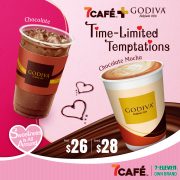 7-Eleven’s own brand 7CAFÉ collaborates with GODIVA for the first time and launches 3 new chocolate “Limited Edition Sweet Surprise” drinks