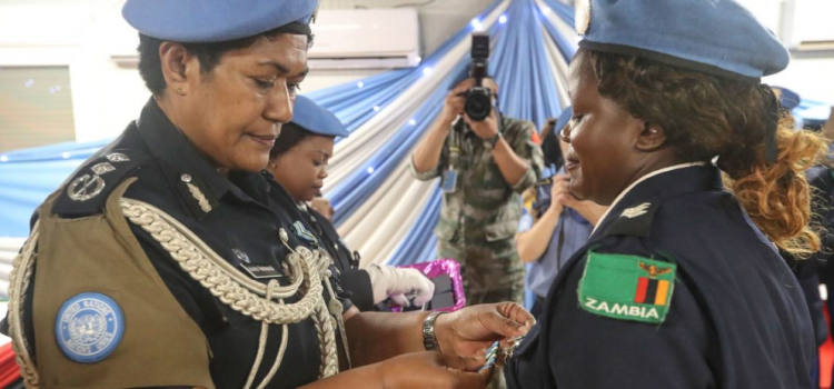 Zambia: New grant gives boost to women peacekeepers￼