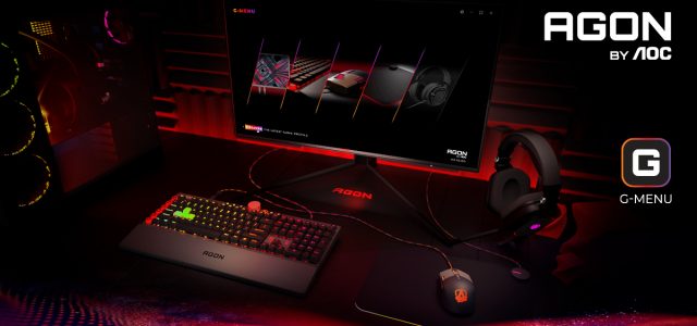 Take charge with G-Menu from AGON by AOC – One application to manage all AGON by AOC monitors and peripherals