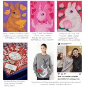 Shanghai Tang X Chinese Contemporary Artist Long Di Collaboration Collection: The Year of The Rabbit Collection