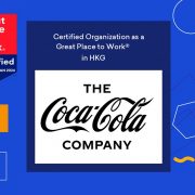 Coca-Cola Hong Kong certified as a Great Place to Work®
