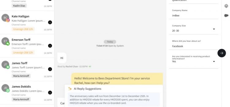 imBee Reinvents Data-driven Productivity With AiskBee, Hong Kong’s First ChatGPT-Powered Enterprise Knowledge Base Solution