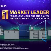 Konica Minolta is Named Market Leader for Colour Light and Mid Digital Production Printer in ASEAN 2022