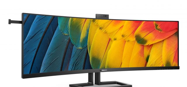 New Philips Monitor is Released with SuperWide Docking Monitor with Noise-Canceling 5MP Webcam