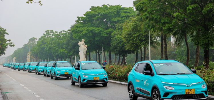 GSM officially launches Vietnam’s first pure electric taxi firm