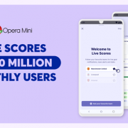 Live Scores feature within Opera Mini browser surpasses 50 million users