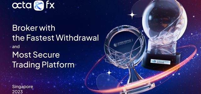 OctaFX is named the broker with the fastest withdrawals and most secure trading platform in Singapore