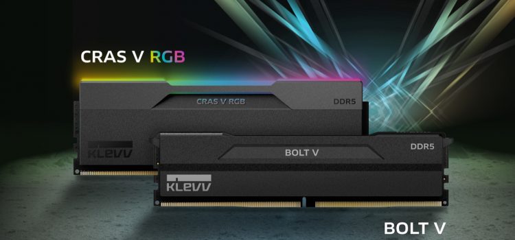 KLEVV Introduces The Latest CRAS V RGB And BOLT V DDR5 Gaming Memory