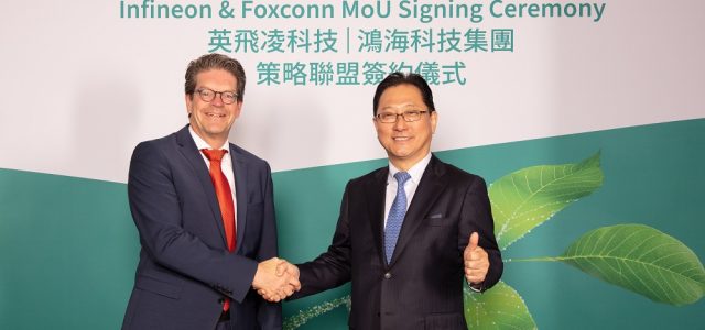 Infineon and Hon Hai Technology Group (Foxconn) sign MoU to partner on SiC collaboration and EV development