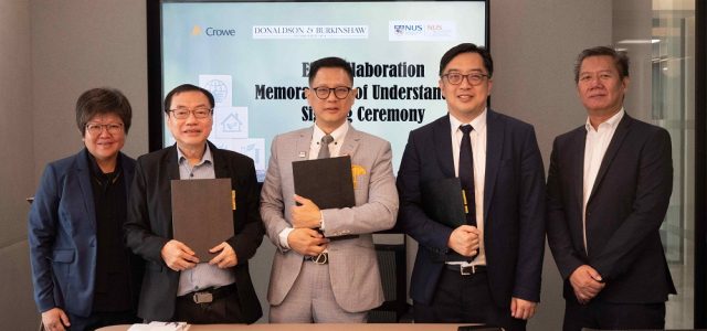 Empowering Clients in ESG Compliance: Crowe Singapore, Donaldson & Burkinshaw and NUS Centre for Governance and Sustainability Forge New Partnership
