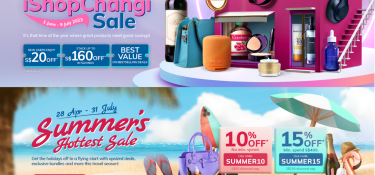 Get Ready for the Summer’s Hottest Sale With iShopChangi
