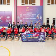 Cambodia Wheelchair Basketball Federation Celebrates Success at the 12th ASEAN Para Games