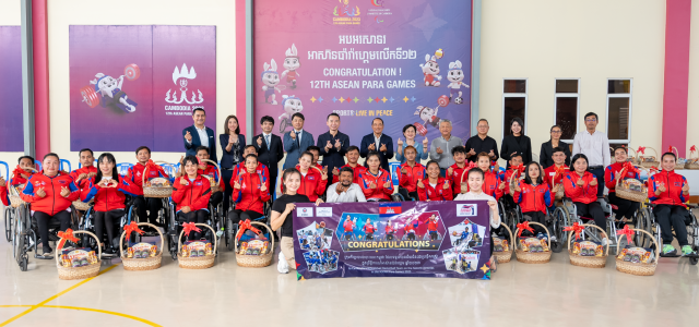 Cambodia Wheelchair Basketball Federation Celebrates Success at the 12th ASEAN Para Games