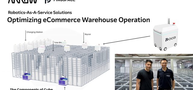 Arrow Electronics Offers Engineering Expertise to Help Pingspace Develop Robotics-As-A-Service Solutions for Warehouse Operation Efficiency