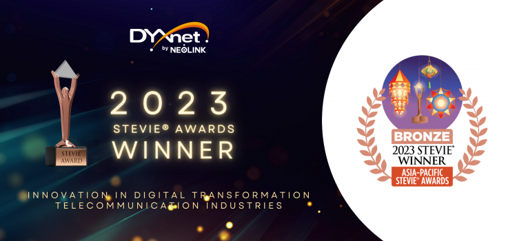 DYXnet’s SASE Solution Wins Bronze Stevie® Award 2023 for Innovation in Digital Transformation