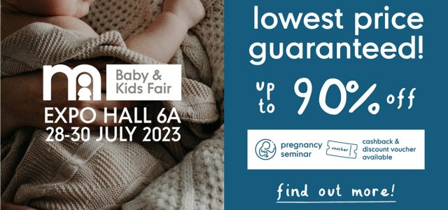 Experience First-hand the Best in Baby & Children Products at Mothercare Singapore’s Baby & Kids Fair 2023