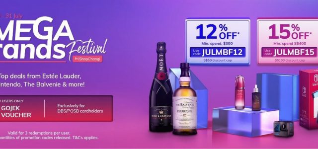 Pump Up The Adrenaline With iShopChangi’s Mega Brands Festival — Up To 80% Off Sitewide