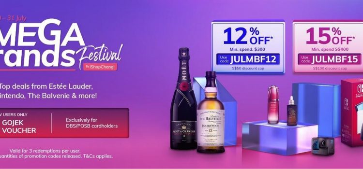 Pump Up The Adrenaline With iShopChangi’s Mega Brands Festival — Up To 80% Off Sitewide