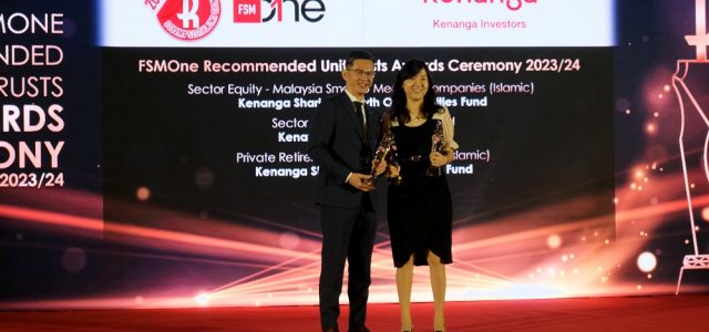 Kenanga Investors Earns Coveted Accolades At The FSMOne Recommended Unit Trust Awards 2023/2024