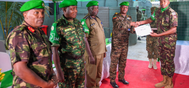 Atmis fetes outgoing staff officers for advancing mission objectives