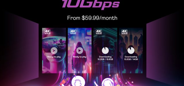 MyRepublic Launches HyperSpeed 10Gbps Fibre Broadband for $59.99 per Month