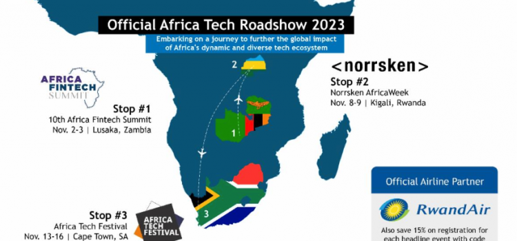 Official Africa Tech Roadshow 2023 Announces Stellar line-up of Continental Technology Events this November, Featuring Events in Zambia, Rwanda & South Africa.