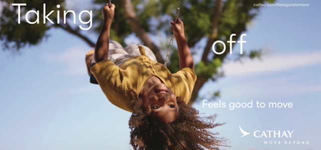 Premium travel master brand ‘Cathay’ launches globally, powered by  new campaign ‘Feels Good To Move’