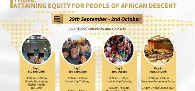 MIPAD Honors Global Top 100 Achievers of African Descent at United Nations Featuring American Billionaire Robert F. Smith and World Health Organization Director Dr. Tedros A. Ghebreyesus