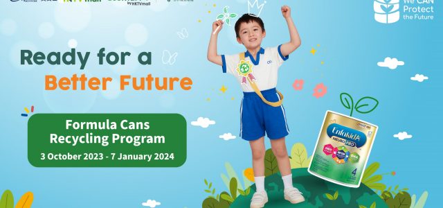 Mead Johnson Nutrition Hong Kong’s “We CAN Protect the Future” Formula Cans Recycling Program