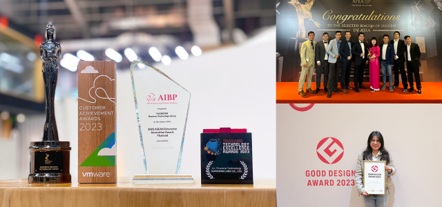 KBTG wins six regional awards as it sets its sights on becoming the Best Tech Organization in Southeast Asia in 2025