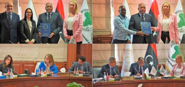 The African Development Bank, Libya strengthen cooperation, sign funding agreements