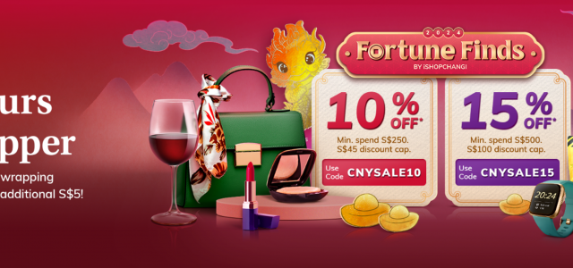 Uncover Fortune Finds in Singapore Early This Lunar New Year with iShopChangi’s Deals