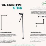 Audelacare Unveils Next-Gen One-Push Walking Stick for Effortless Mobility in the Elderly