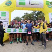 Leung Son Keng and Sophie Hedou won the Goodman Health Walk and Running Race